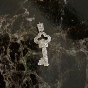 Sterling silver key